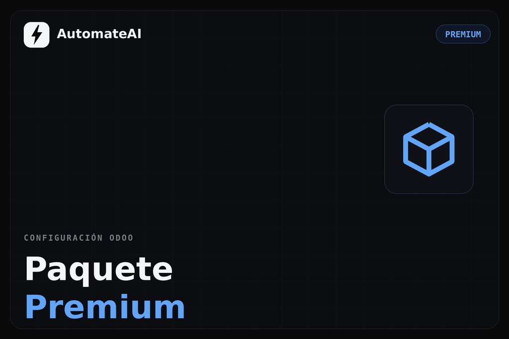 Paquete Premium — Configuración Odoo