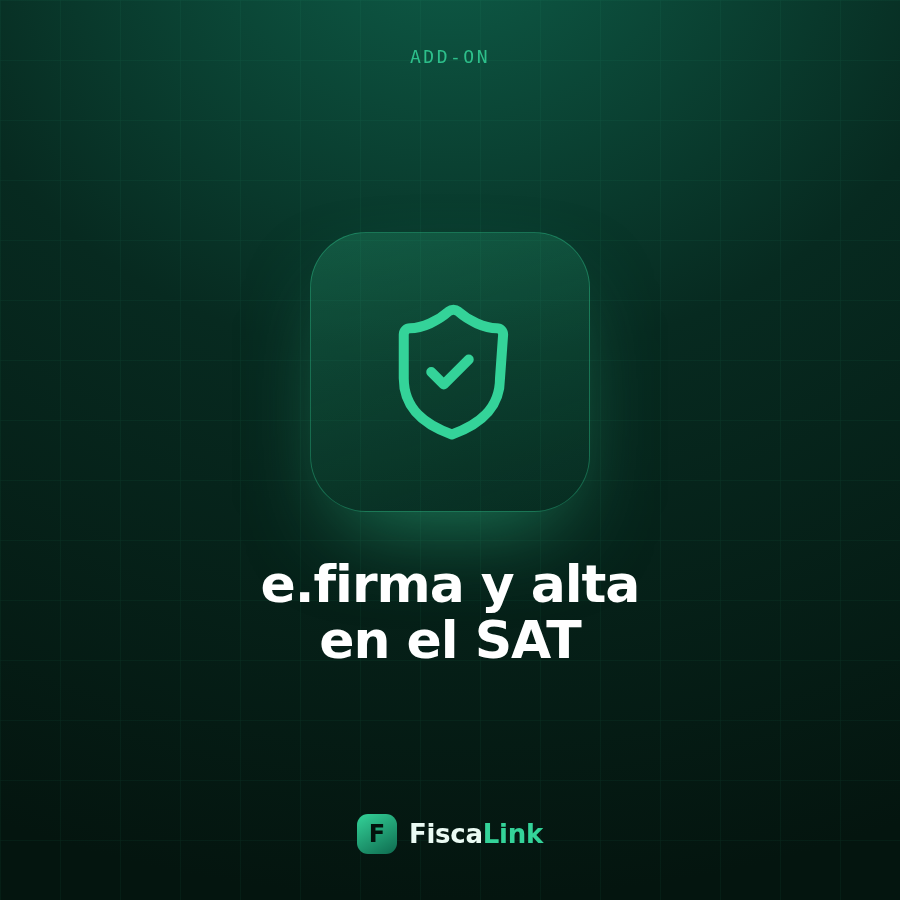 e.firma y alta en el SAT (cita gestionada)