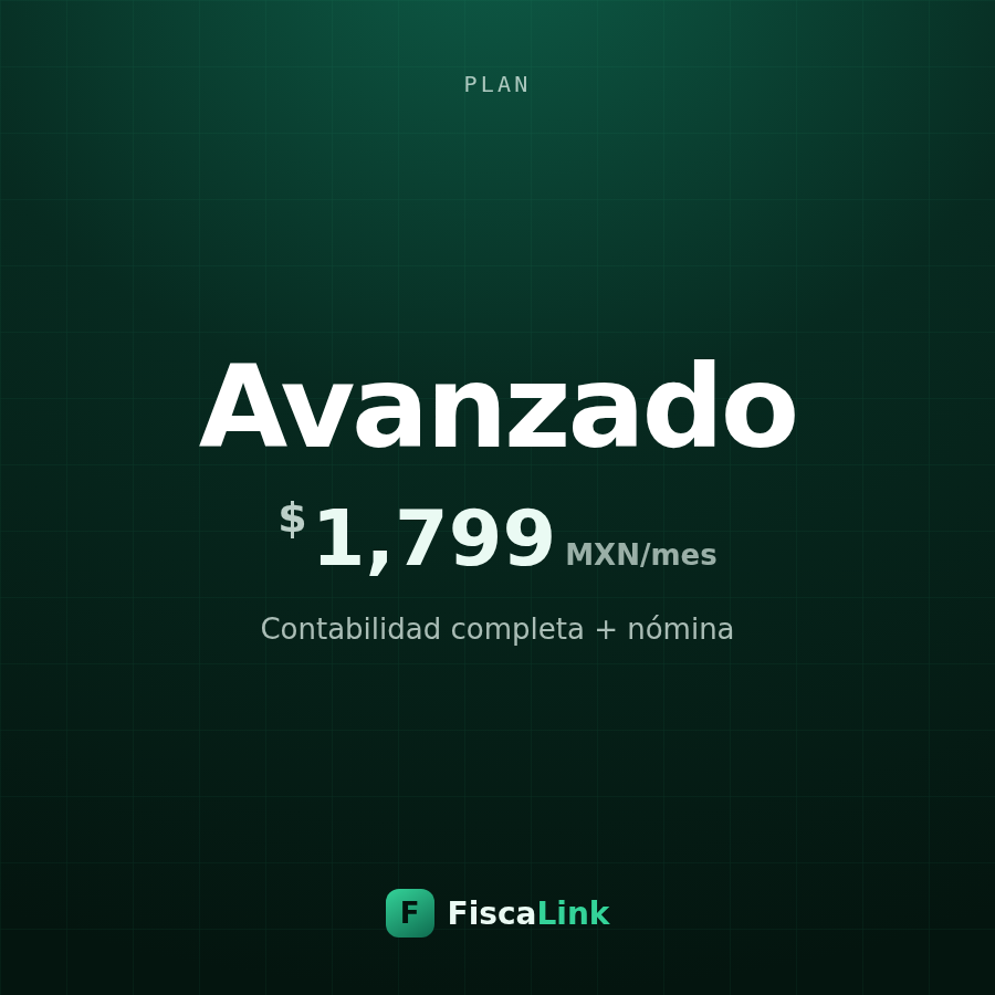 Pack Contable Avanzado (Fiscalink)