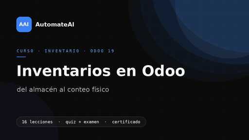 Inventarios en Odoo — del almacén al conteo físico